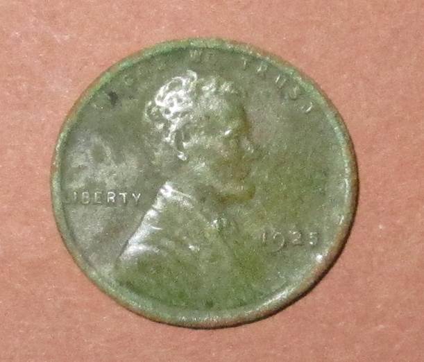 Penny found in dig site