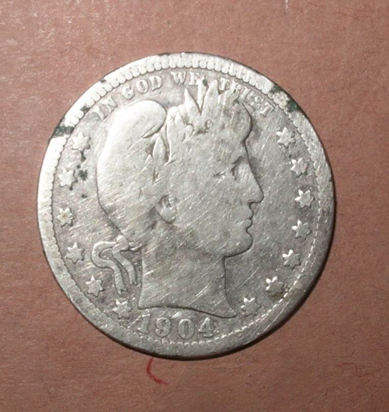 Coin found in excavation